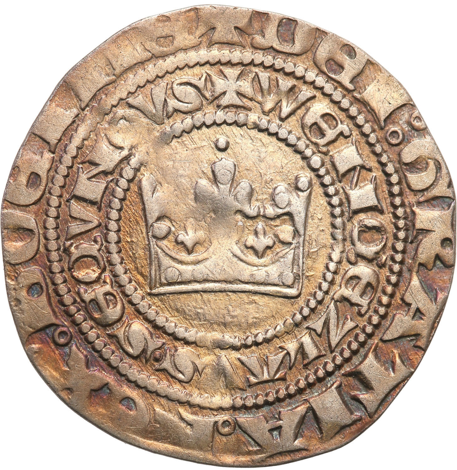 Polska/Czechy Wacław II. 1300-1305. Grosz praski